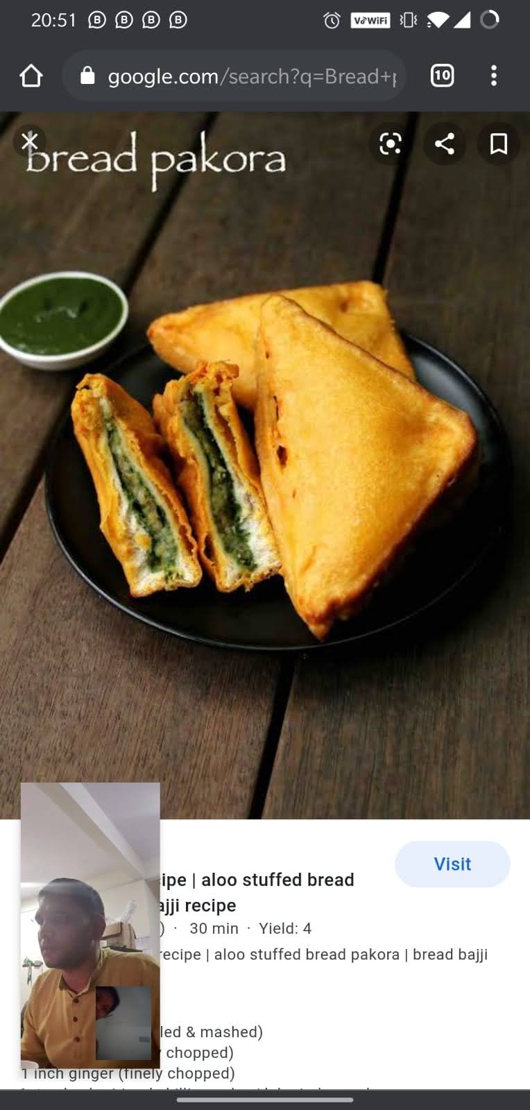 Bread Pakoda