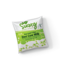Swarg's Desi Cow (A2) Milk (500ml)